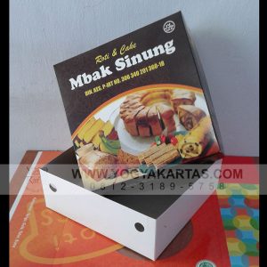 Kemasan Roti Tutup dan Bawah Terpisah