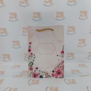 Taskertas Kraft Putih Bunga