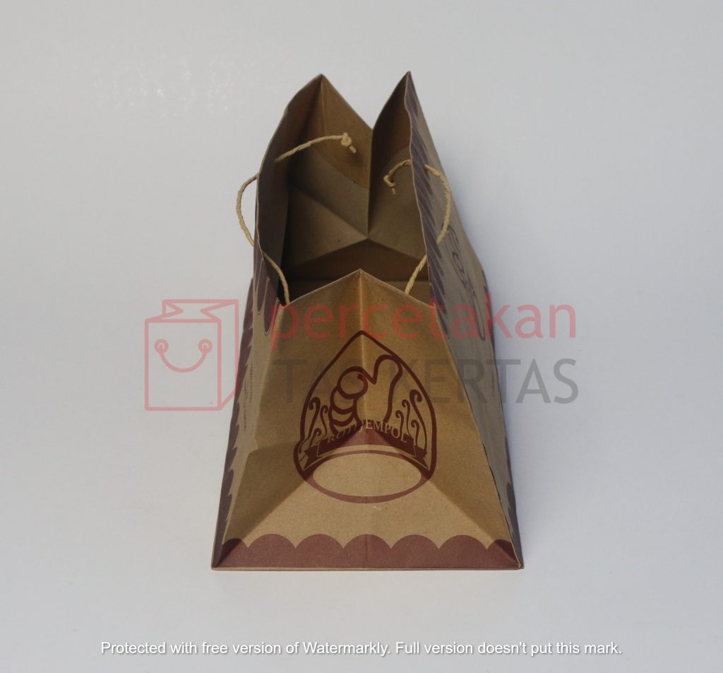 Tas Box Paper Paper Bag Bakery | Tas Kertas Takeaway | Pusat Cetak Paper bag