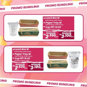 Bundling Kemasan Coffee Shop - Percetakan Tas Kertas