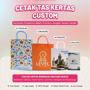 Promo Paper bag - Percetakan Tas Kertas