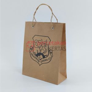 Tas Kertas Kraft Coklelat