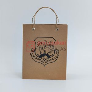 Tas Kertas Kraft Coklelat