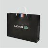 percetakan_tas_kertas_paperbag hitam ivory 36x8x26cm - lacoste